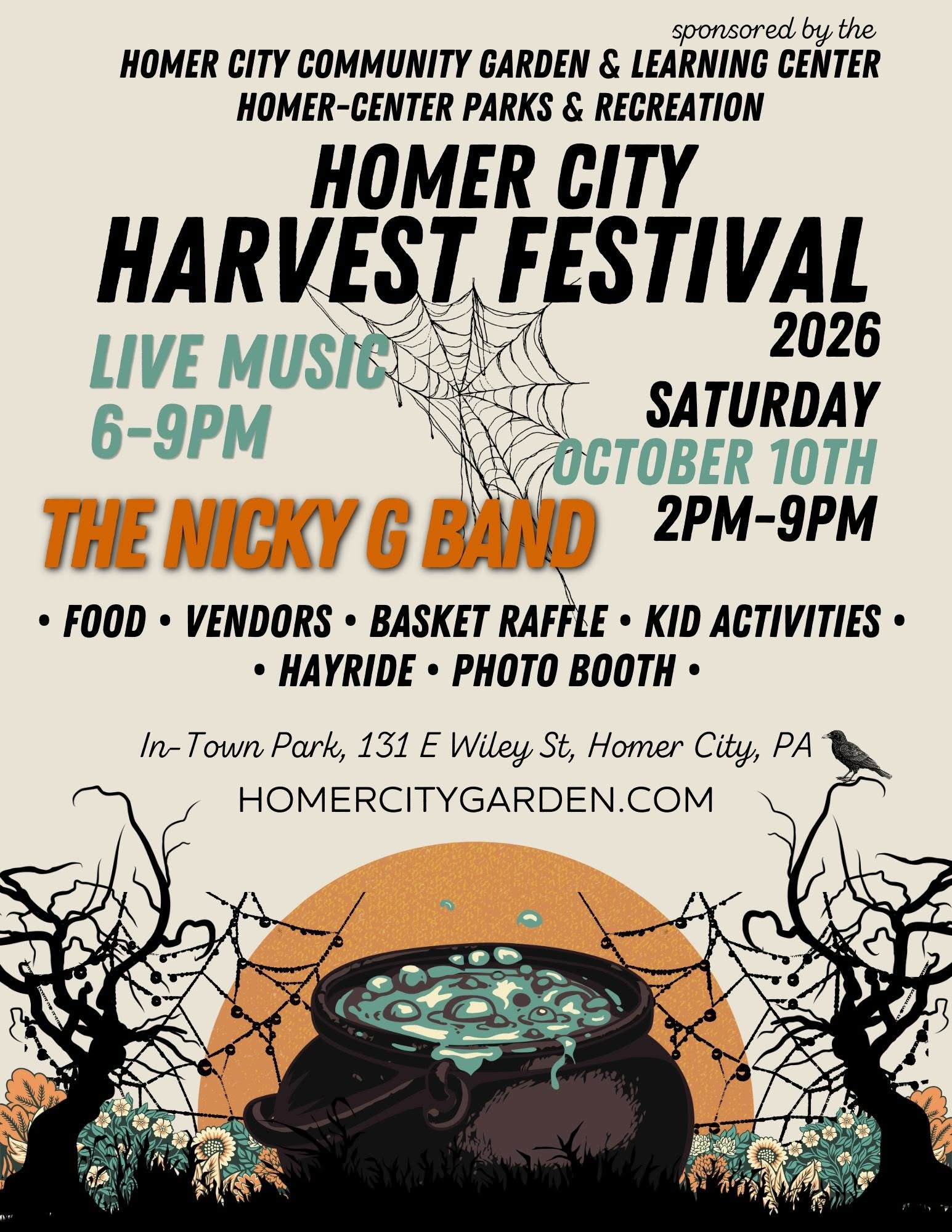 Homer City Harvest Festival 2026
